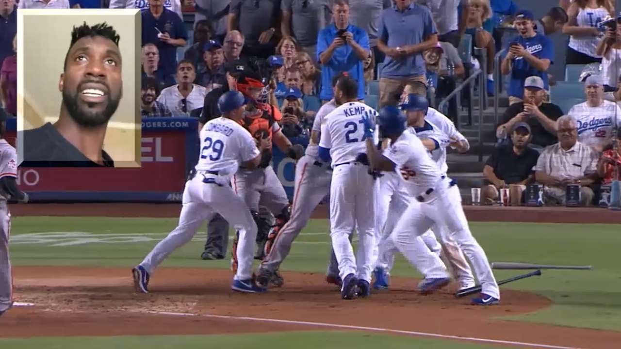 Andrew McCutchen breaks down the Giants-Dodgers melee