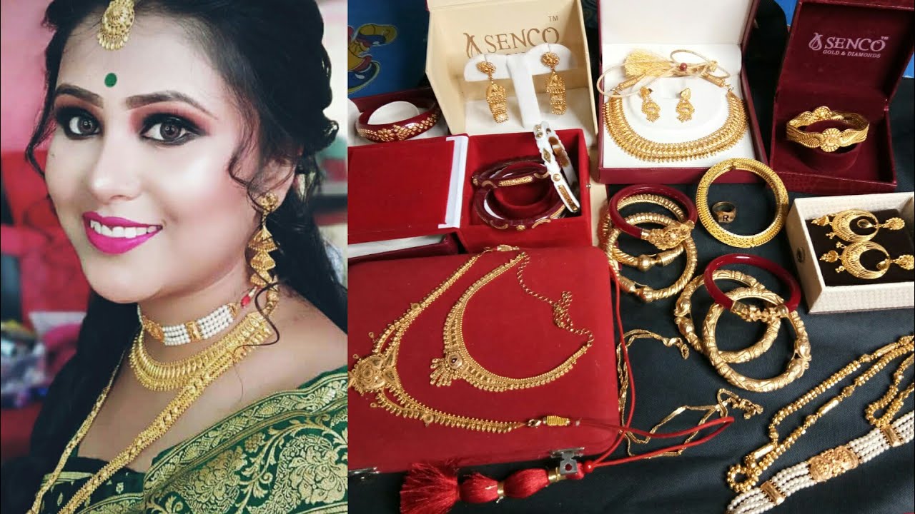 my gold jewellery collection part -1 ||