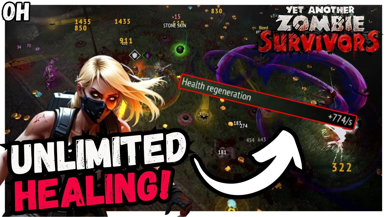 UNLIMITED Healing! Yet Another Zombie Survivors!