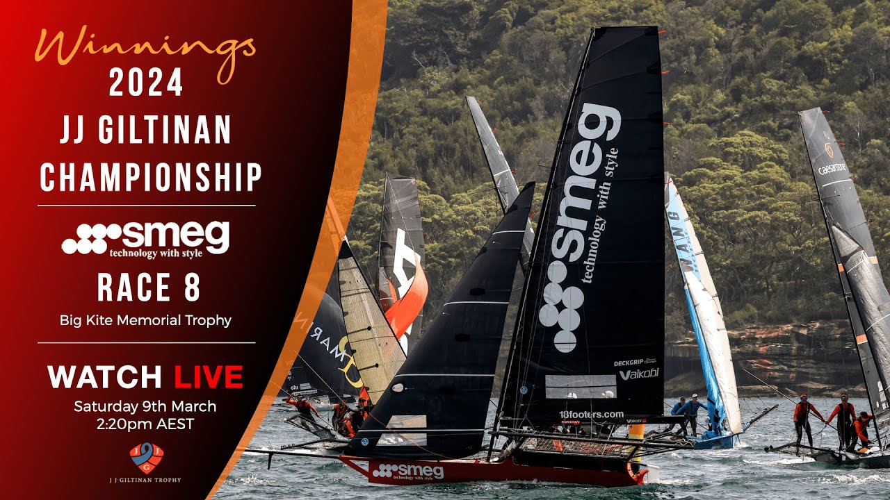18ft SKIFFS - JJ GILTINAN CHAMPIONSHIP - Race 8