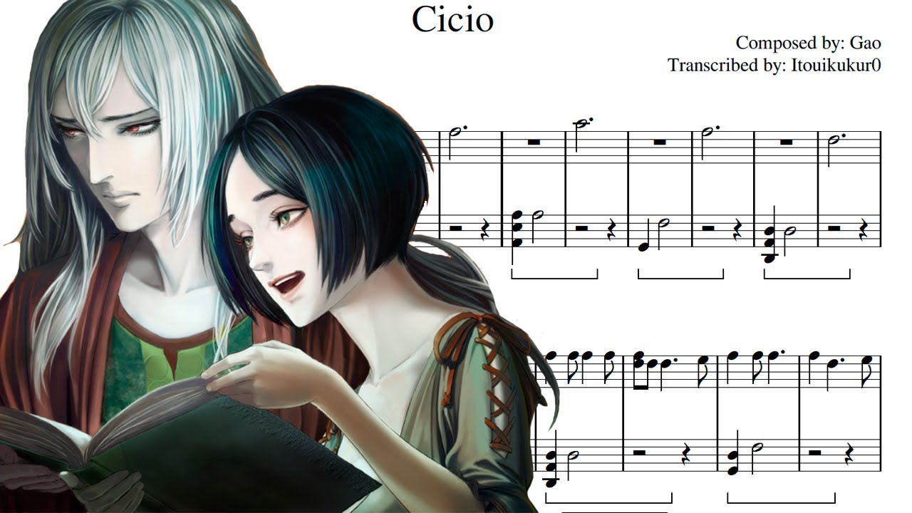 Cicio - The House in Fata Morgana [Piano Transcription]
