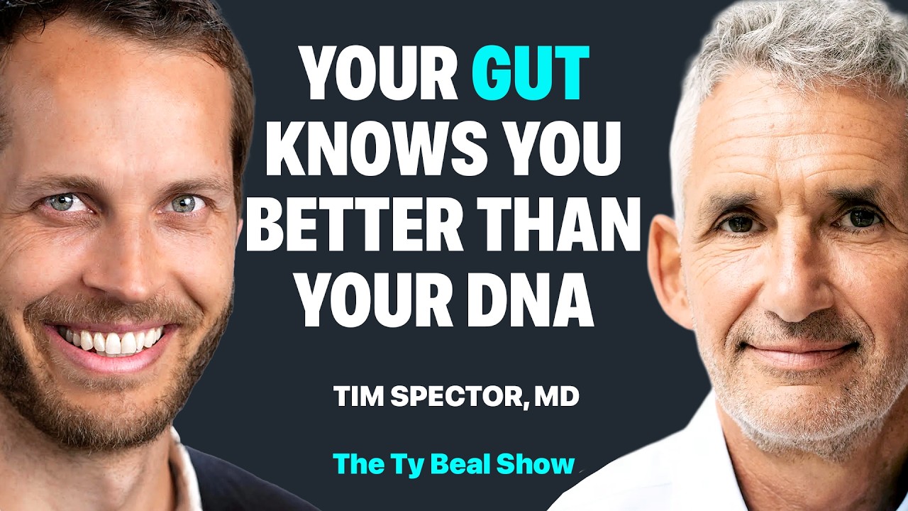 Your Gut Microbiome Shapes Your Health More Than Your Genes | Tim Spector, MD