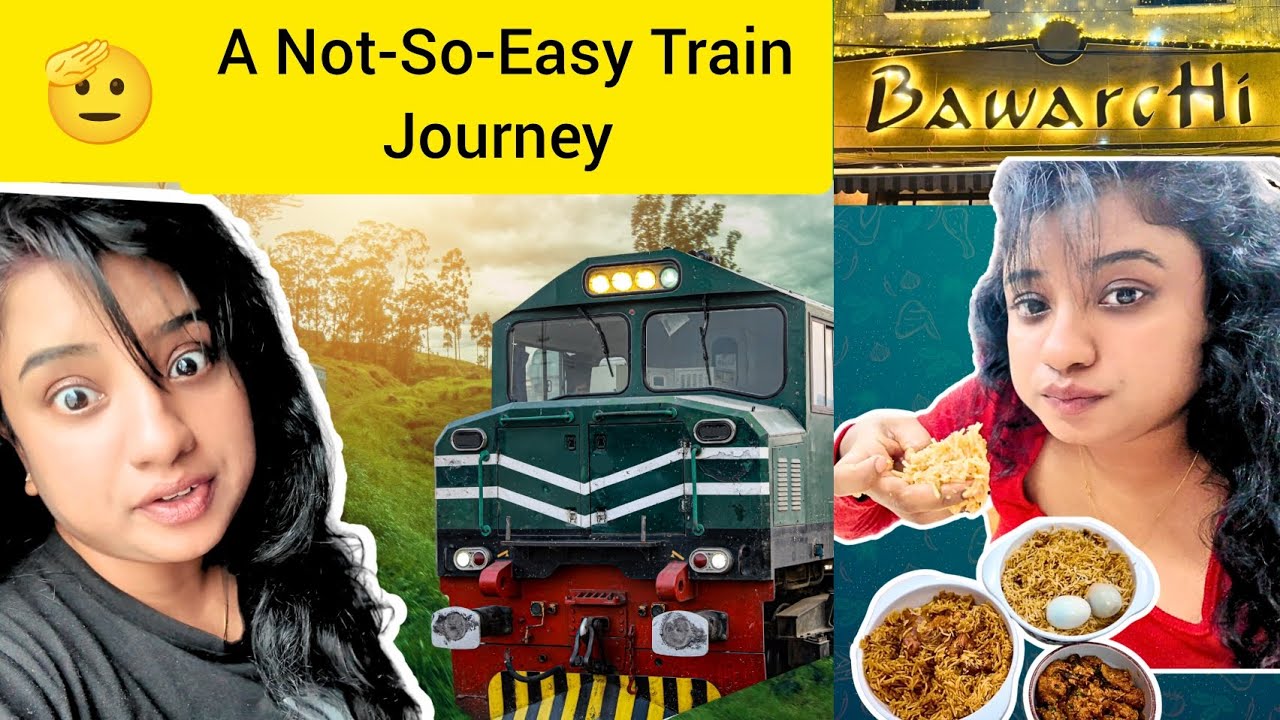 Didn’t Expect this on a Train Journey | Hyderabad Biryani | Mysore↔️HYD #trainjourney #biryani #kekk