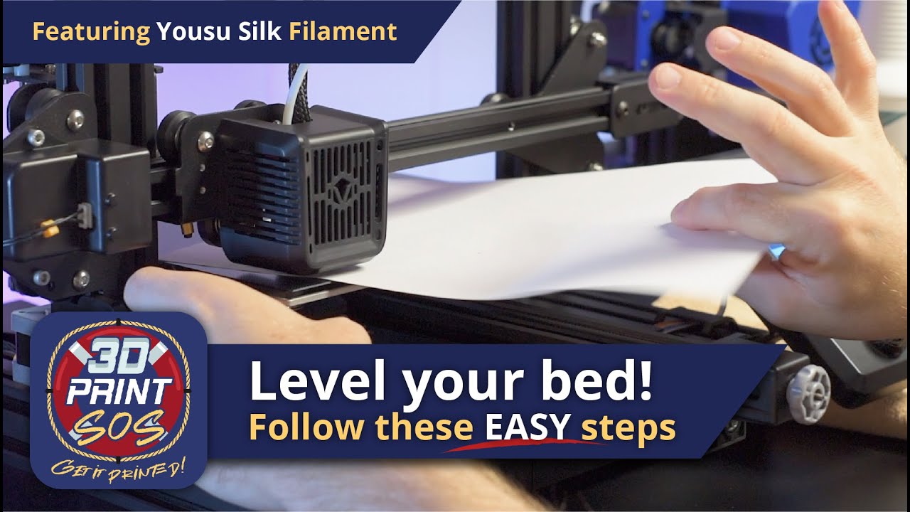 Level your bed! Just follow these EASY steps!