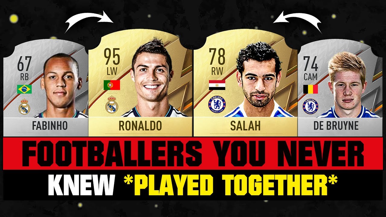 Footballers YOU NEVER Knew Played TOGETHER! 😔💔