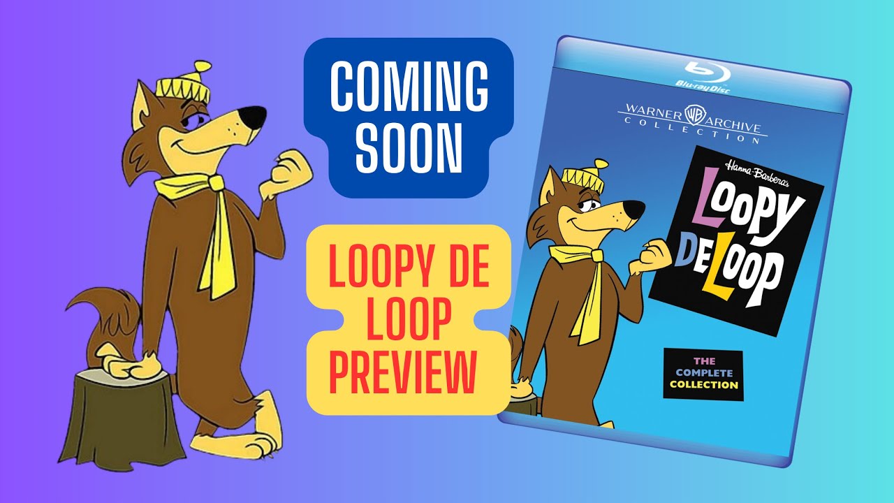 ЭКСКЛЮЗИВНЫЙ ПРЕДПРОСМОТР! ПЕТЛЯ #bluray #warnerarchive #cartoon #hannabarbera #animation