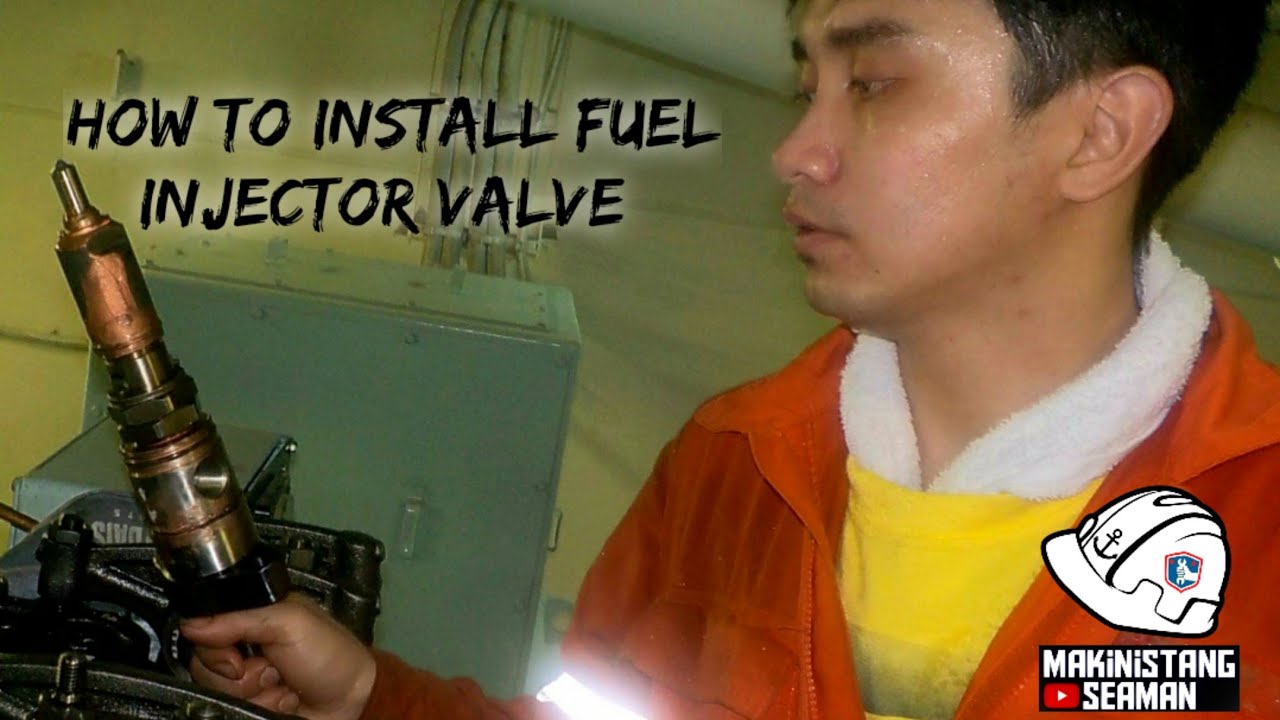 HOW TO INSTALL FUEL INJECTOR VALVES  YANMAR