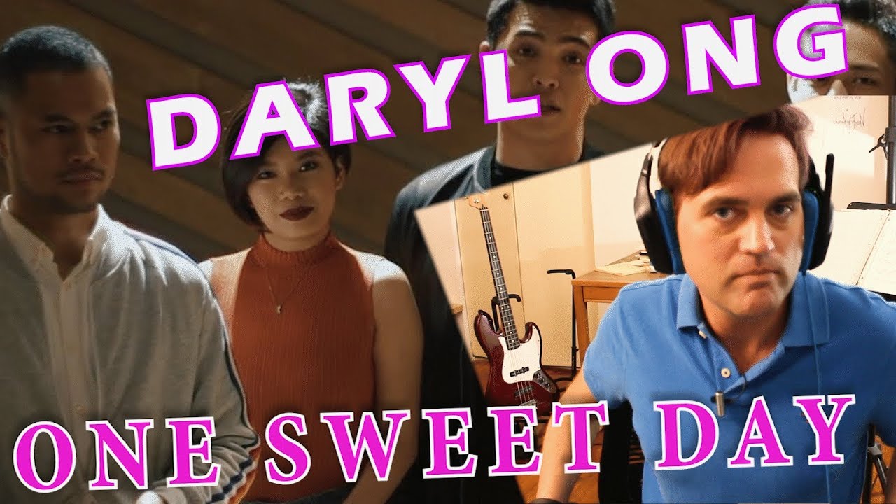 Ellis Reacts #350 // Guitarist Reacts to DARYL ONG - ONE SWEET DAY // MV // Classical Musicians