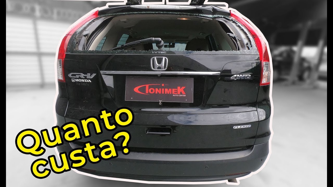 HONDA CR-V 2013: COLISÃO TRASEIRA | TONIMEK AVALIA