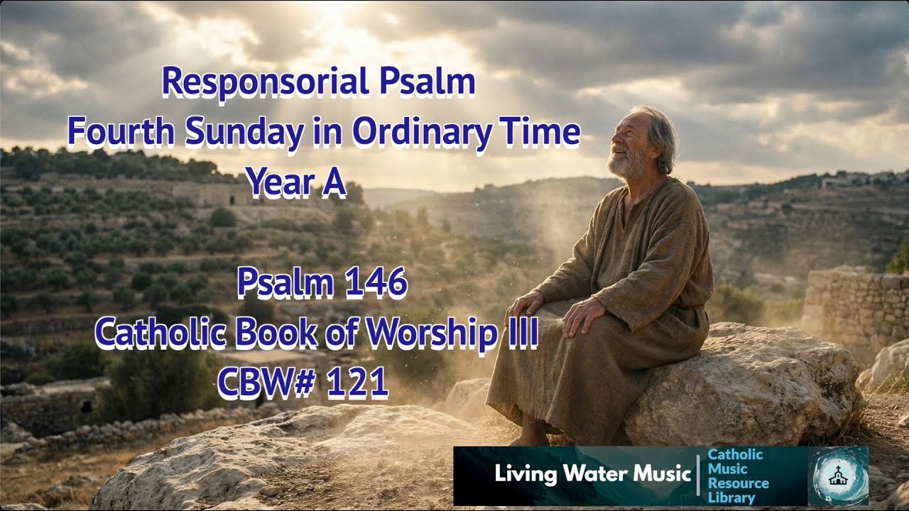 Responsorial Psalm / Fourth Sunday in Ordinary Time Year A / CBW#121 / Psalm 146