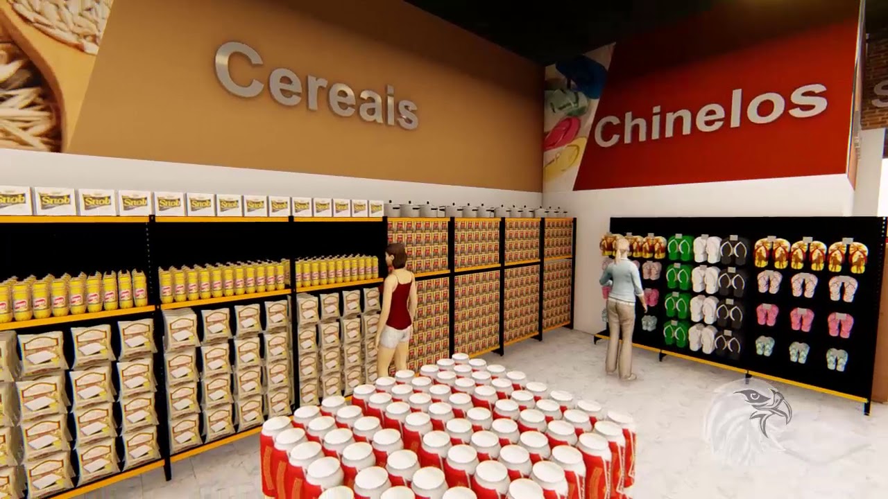 Projeto 3D - Supermercado Pague Menos