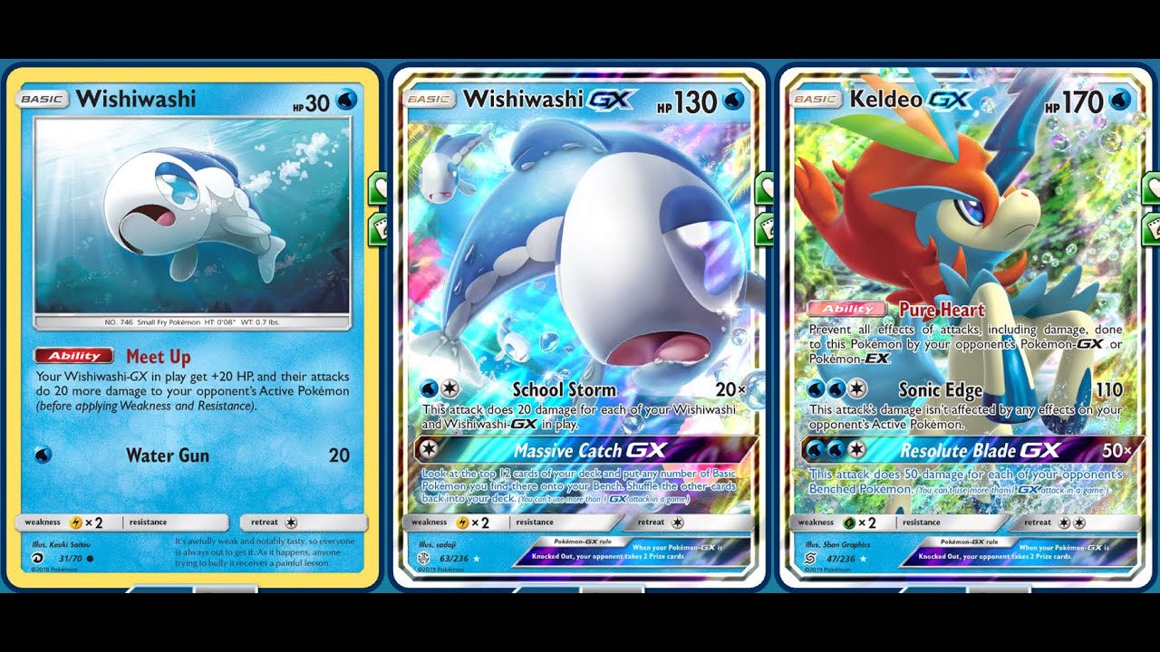 Baby WISHIWASHI GX Deck Has Hidden Meta Level Stats