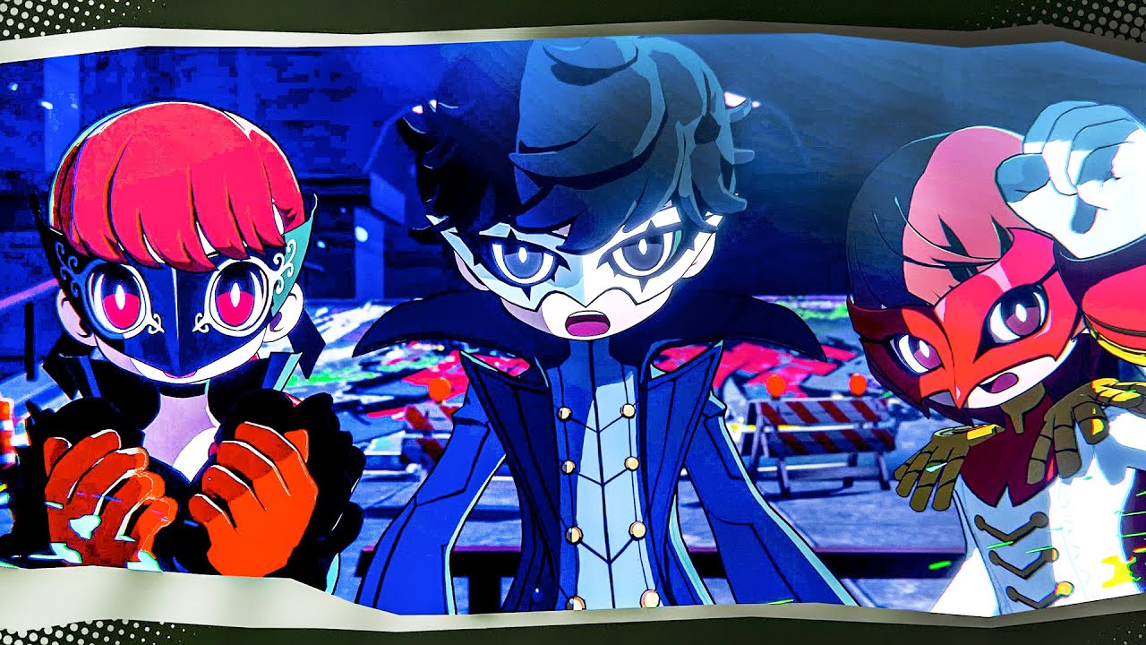 Persona 5 Tactica Repaint Your Heart - All Cutscenes Full Movie (Kasumi & Akechi DLC)