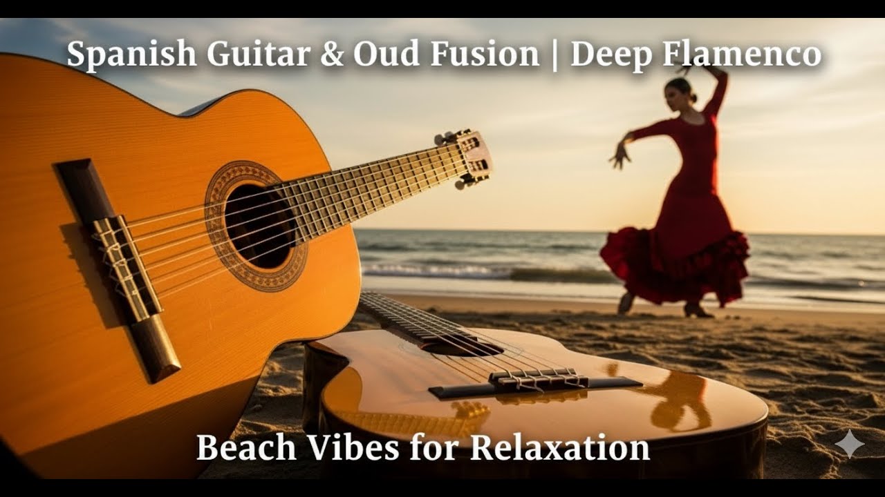 Spanish Guitar & Oud Fusion | Deep Flamenco Beach Vibes for Relaxation