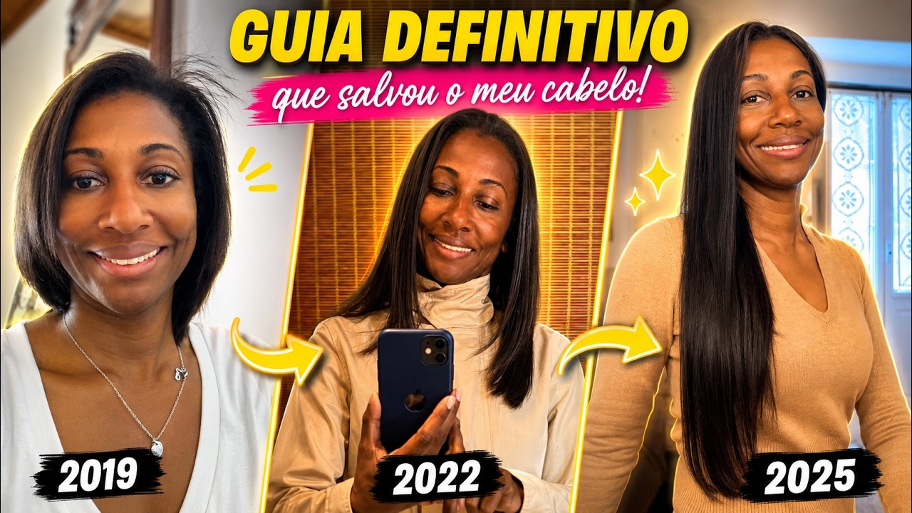 GUIA DEFINITIVO | A Rotina Que Salvou o Meu Cabelo (Resultados Reais) | PriFlor