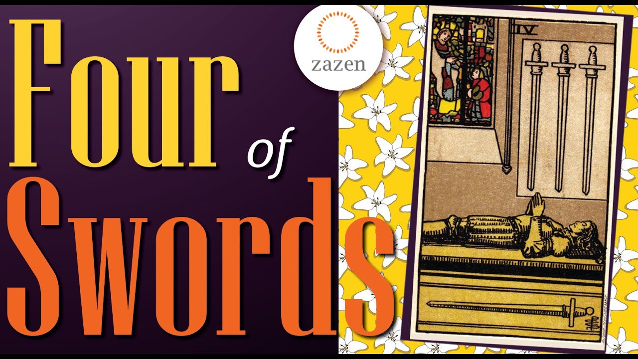 Four of Swords Tarot Card | Learn Tarot in Hindi #LearnTarot #Viral #Trending #Shorts