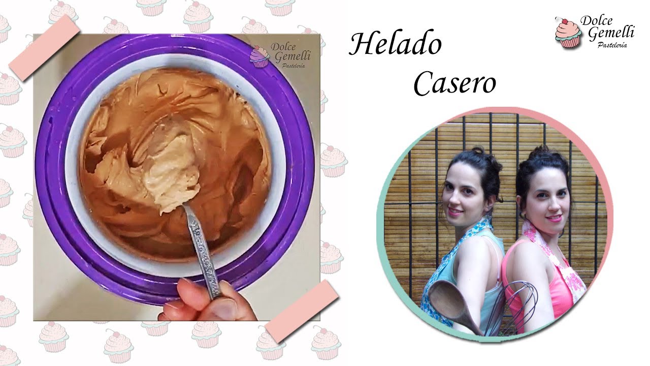 Helado Casero de dulce de leche Con Heladora Yelmo.