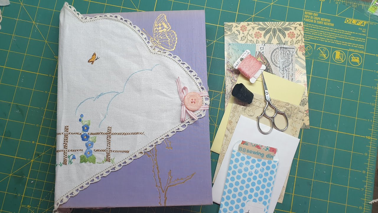 #slowstitchcollab7 - Putting the Journal together PT 3