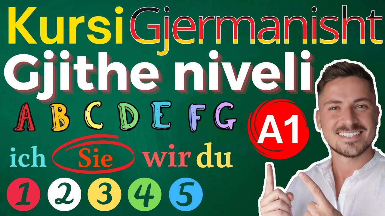 Kursi gjermanisht  A1 Gjithe niveli