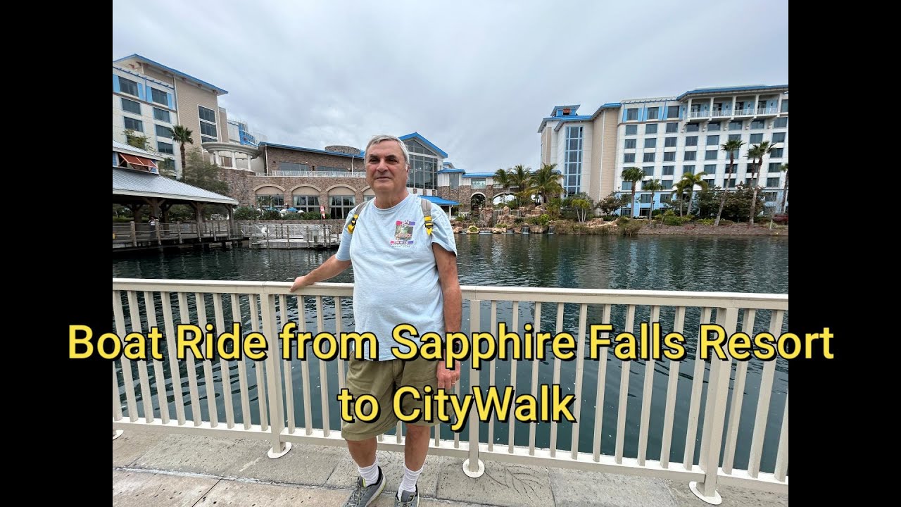 Boat Ride from Sapphire Falls to CityWalk 