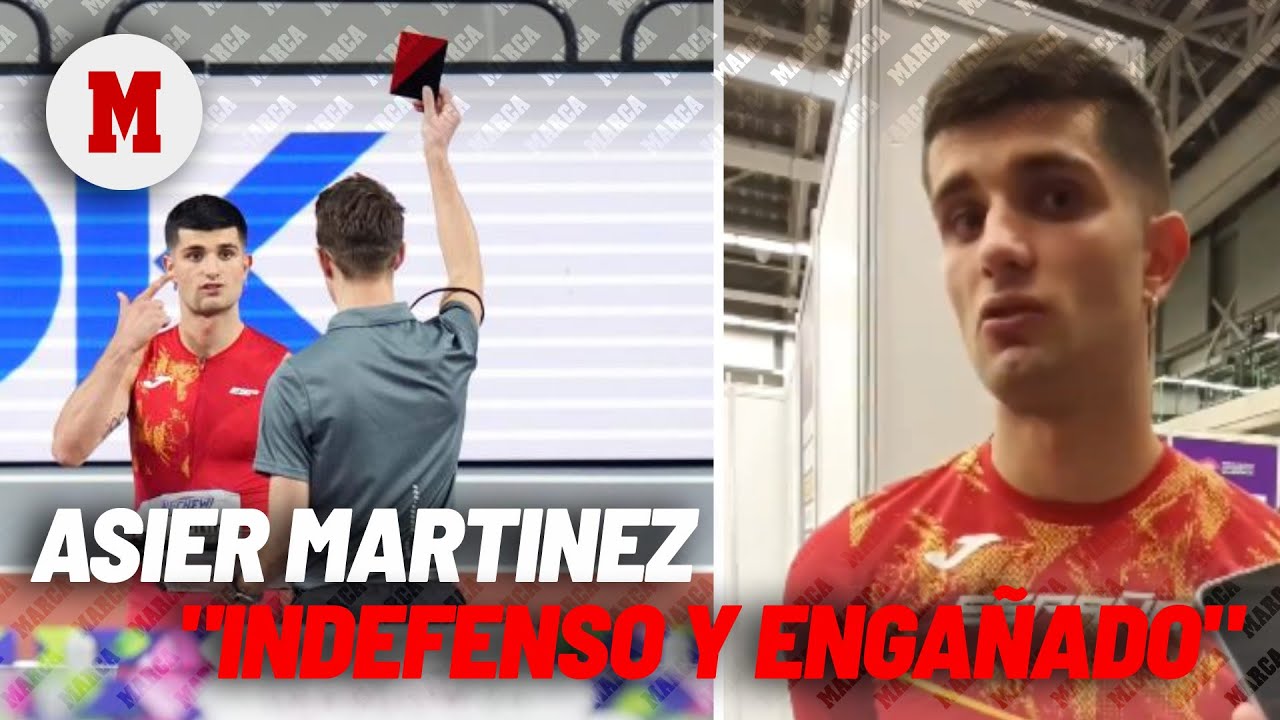 Asier Martínez, tras su descalificación: 