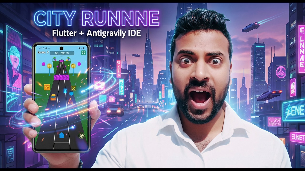 How to Build a City Endless Runner Game in Flutter Using Antigravity IDE