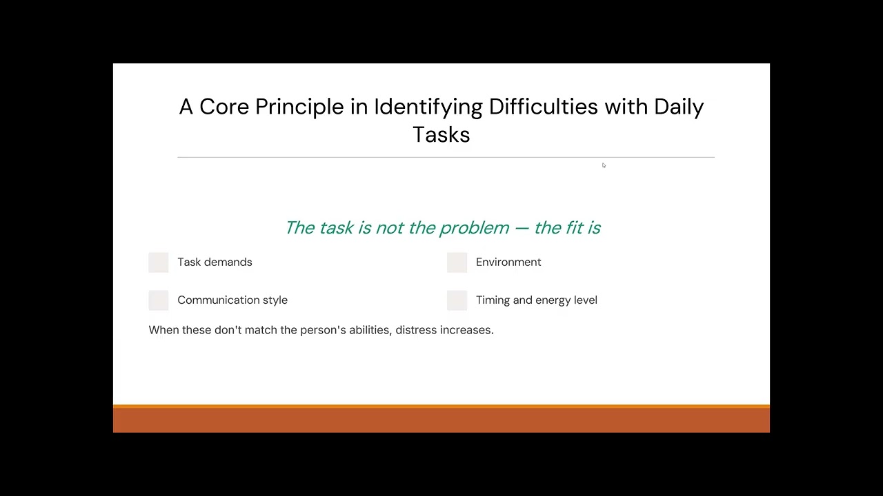 Navigating ADLs & IADLS with People Living With Dementia