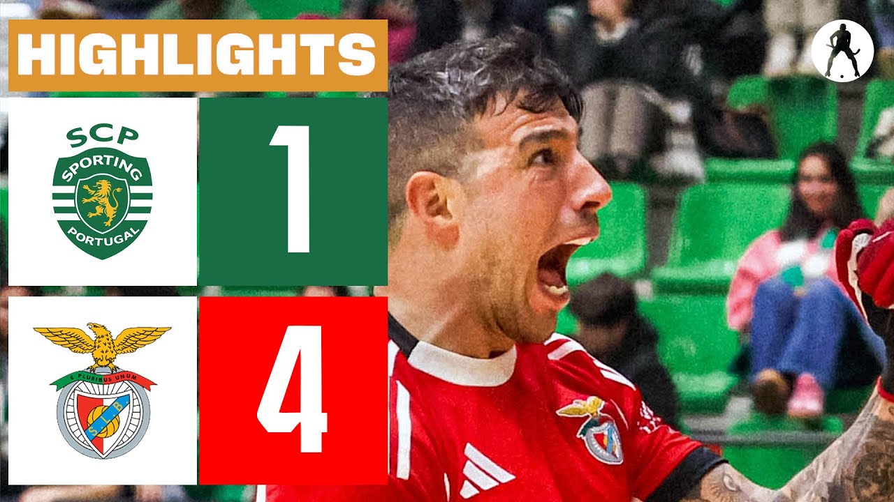 Sporting vs Benfica (1-4) | HIGHLIGHTS CHAMPIONS LEAGUE
