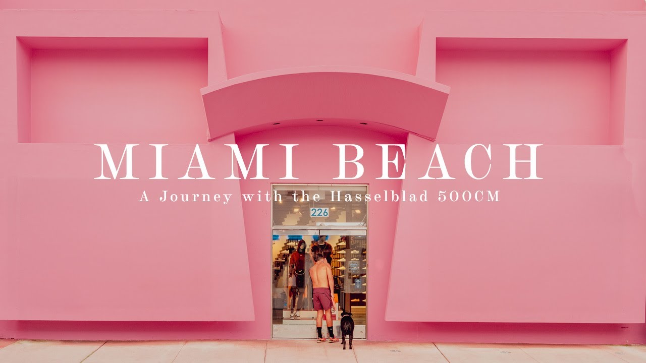 Miami Beach, a Journey with the Hasselblad 500CM