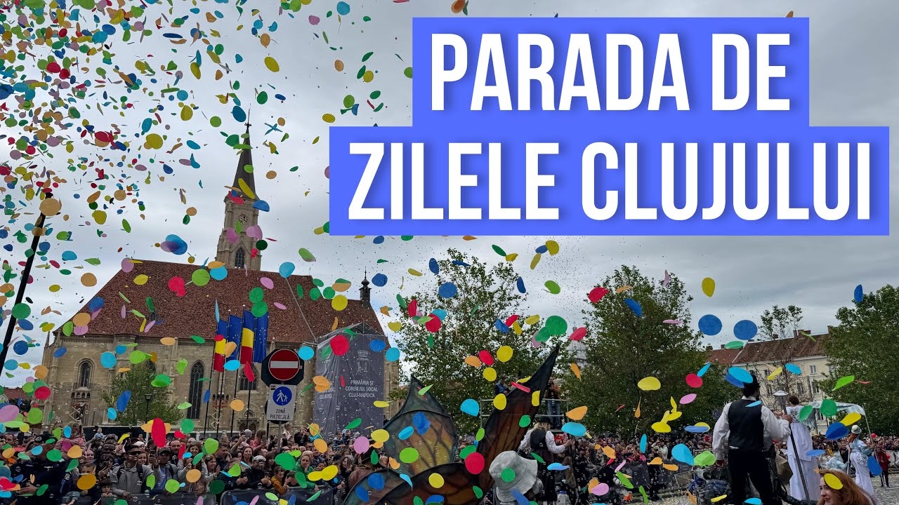 ZILELE CLUJULUI - cea mai colorată parada din Cluj-Napoca