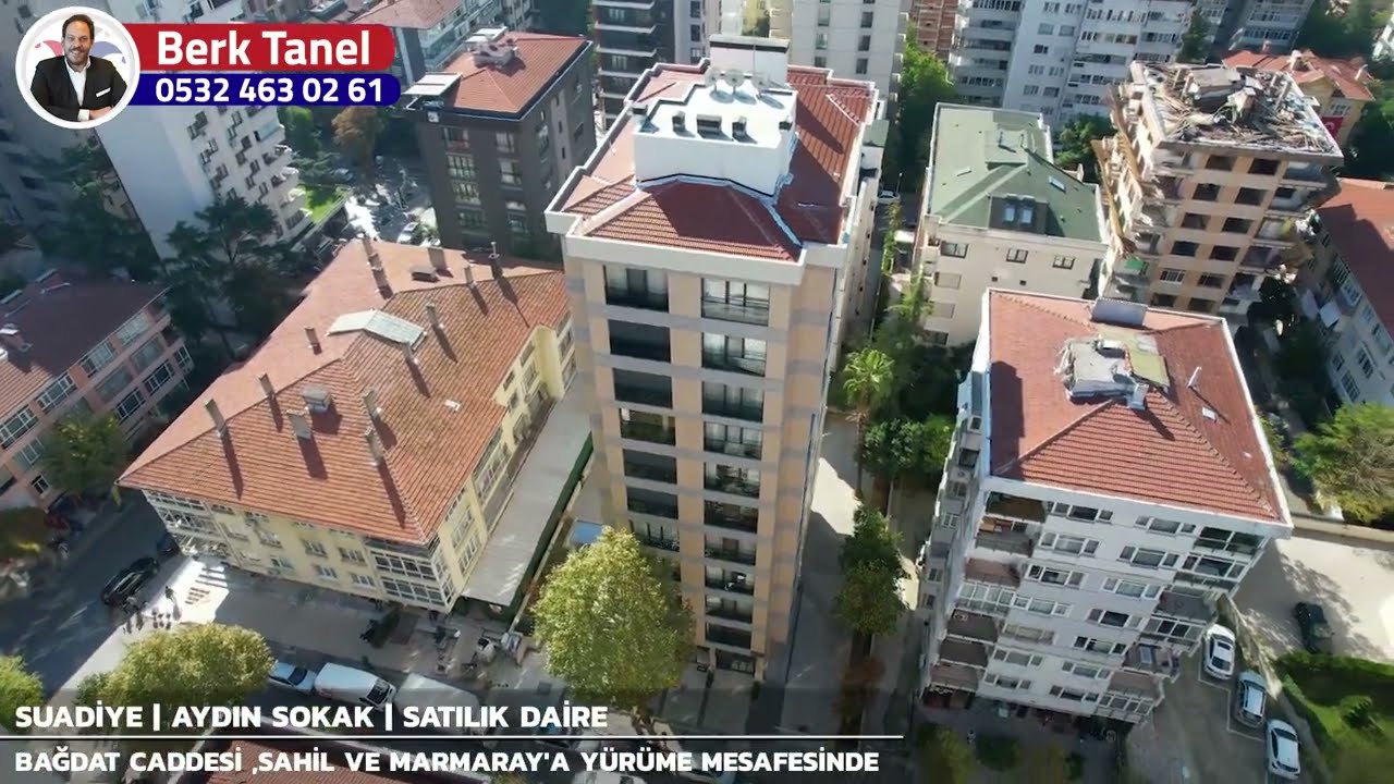 Bağdat Caddesi Suadiye 2 Yıllık Bina 125 m&sup2; Satılık 3+1 Daire