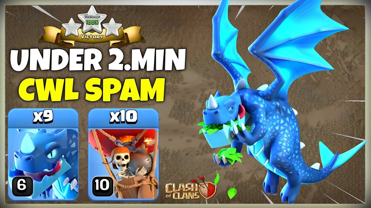 Th15 Electro Dragon Attack Strategy | Best TH15 War/CWL Attack Strategy - Clash of Clans