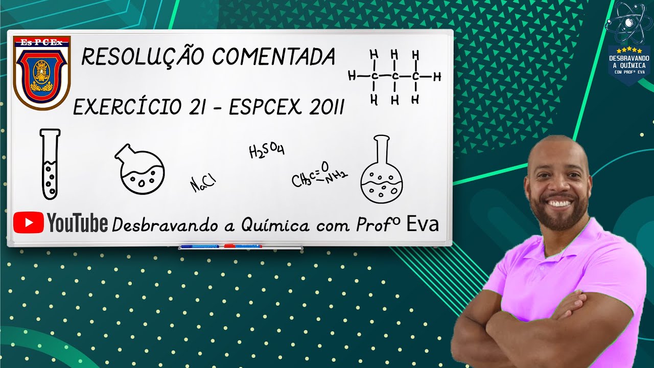 Resolução Comentada - Questão 21 EsPCEx 2011 - Termoquímica | Prof. Eva - Química