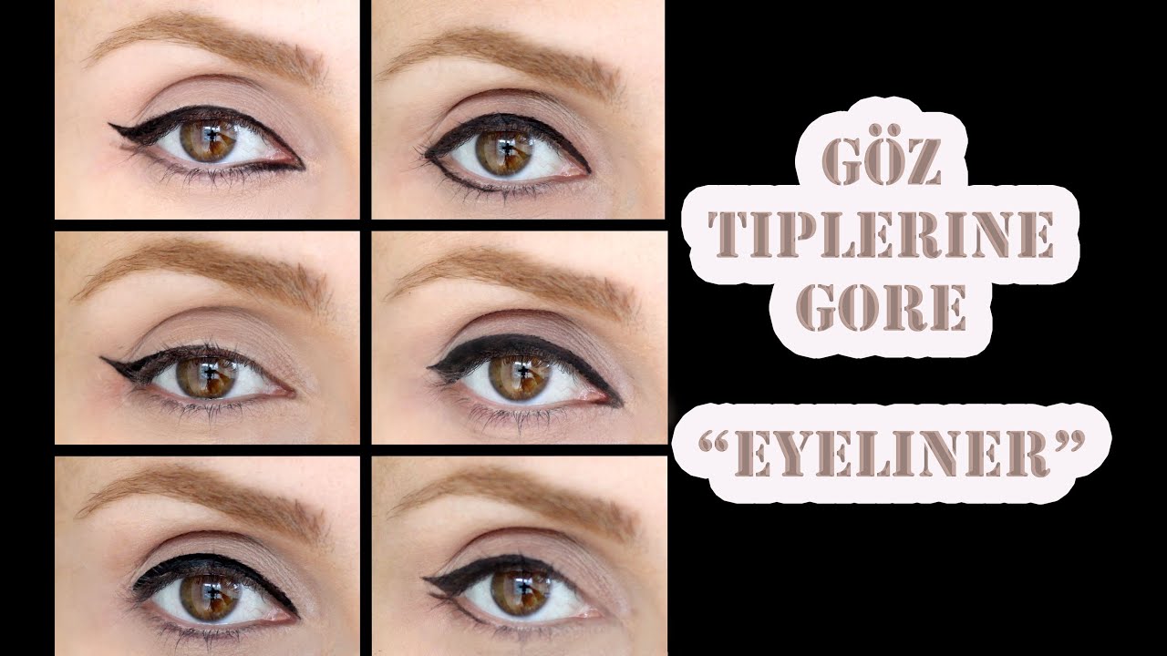 Eyeliner Göz Tiplerine Göre Nasıl Sürülür 
