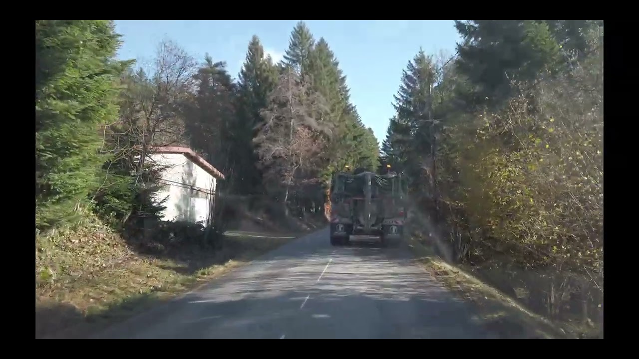 les routes des Vosges à travers les saisons. Le Tholy  11-2023