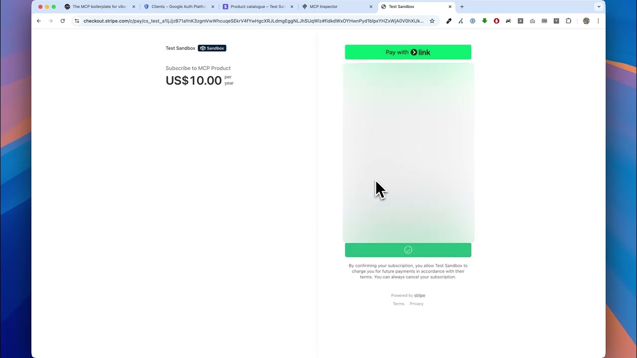 Как создать MCP-сервер с логином и оплатой для пользователей (за 20 минут)