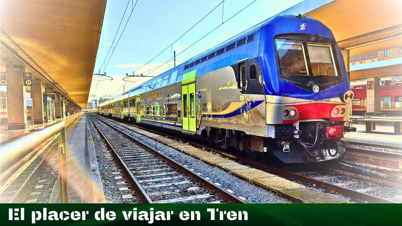 ¿Cómo son los TRENES en ITALIA? Susa - Torino