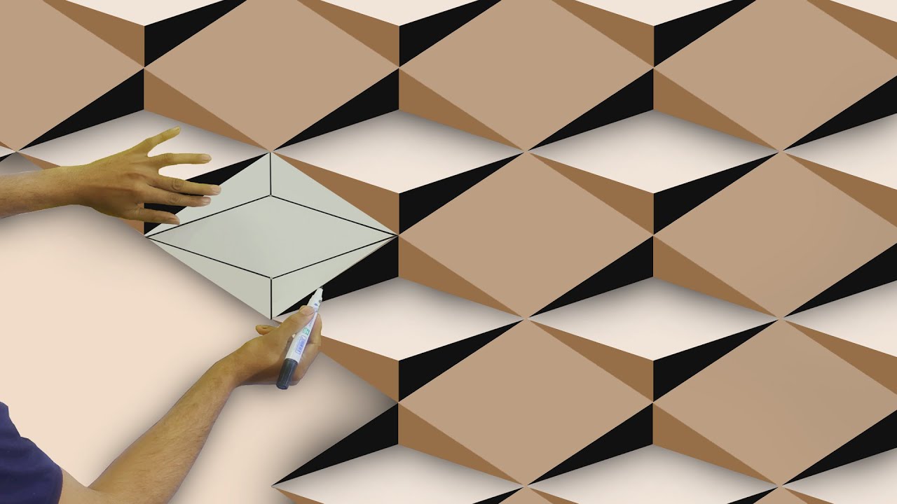 Latest 3D wall unique art | 3D wall simple new design | modern 3D wall painting design ideas