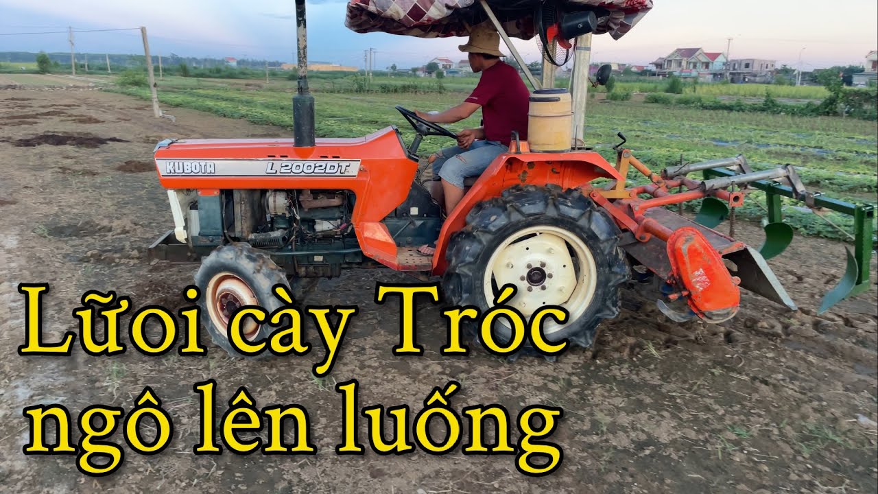 Lưỡi cày tróc ngô luống 5 hàng trỉa rõ đẹp giá rẻ cho máy cày kubota 2002 0354715098