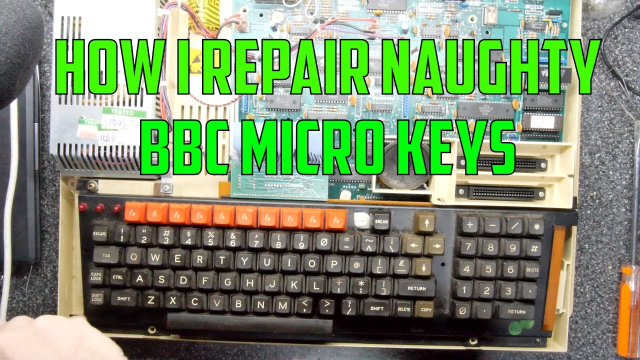 How to repair your BBC Micro Keyboard