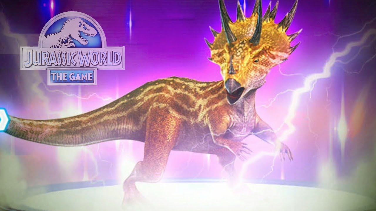 POR FIN!! DRACOCERATOPS NUEVO DINOSAURIO HIBRIDO! uno de mis dinos favoritos Jurassic World El Juego