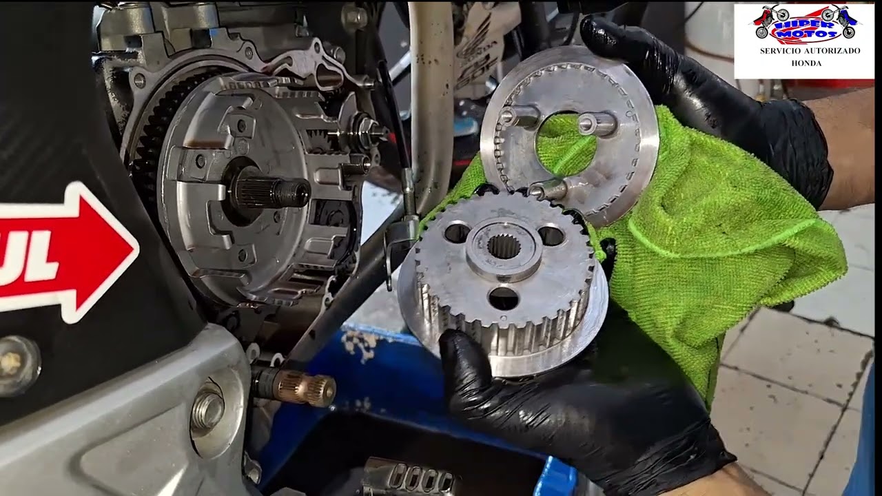 CAMBIO DE DISCOS CB 160 HONDA