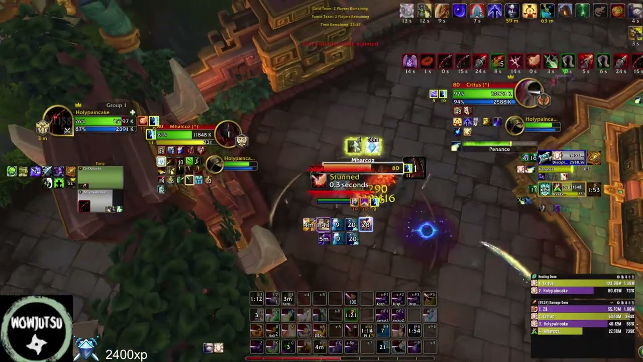2300 Blitz Void Priest 2v2 arena TWW Season 3