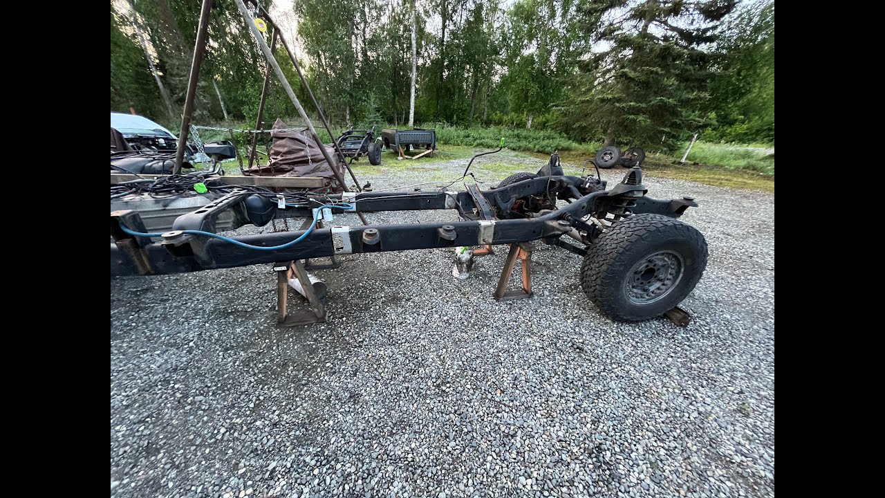 Long Bed Mega Cab Project - The Frame