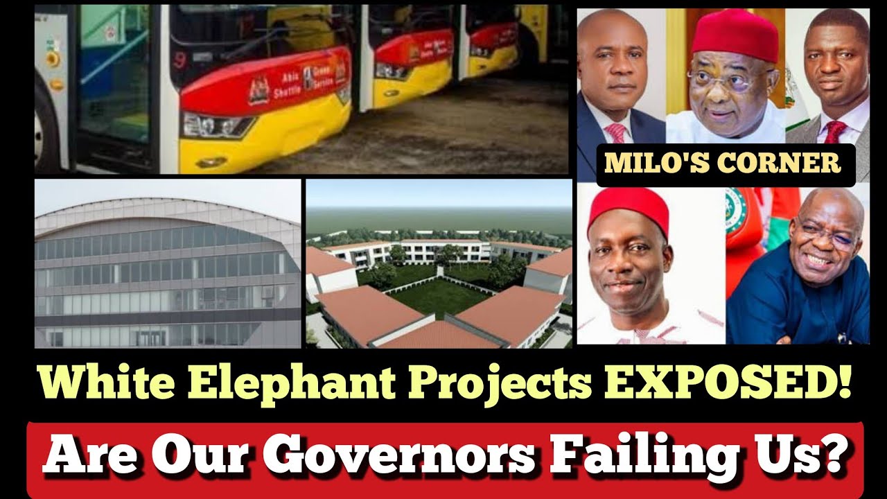 White Elephant Projects vs Real Development – Mr. Milo Speaks on Igbo Governors