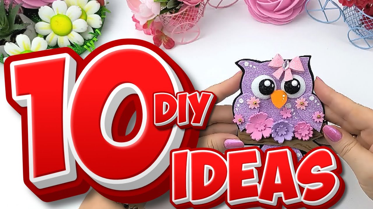 Top 10 DIY Craft Ideas 2025 ✨ Handmade Gifts & Stunning Home Decor You Must Try!