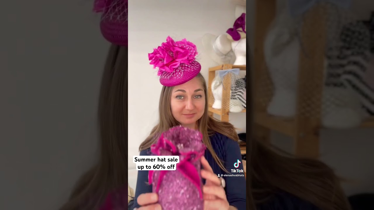 Bespoke hats made by Elena Shvab Millinery London 