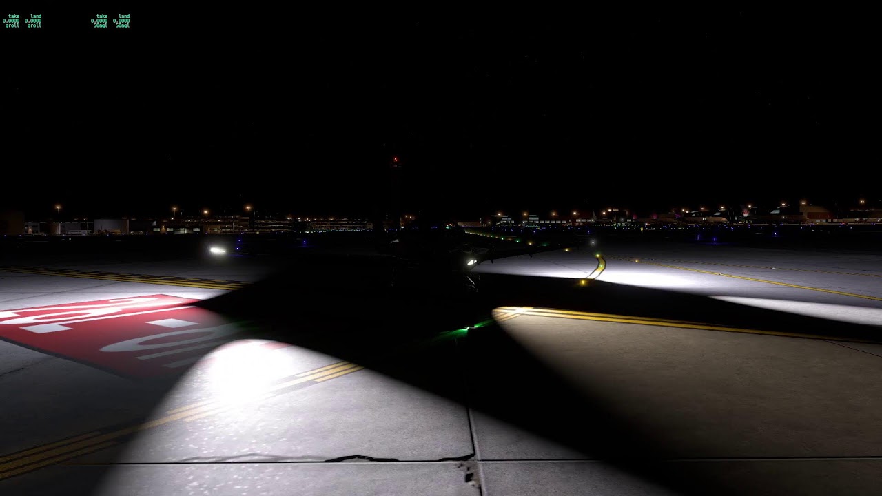 X Plane 12 Cirrus SR22TN Taxi, Takeoff, and Landing