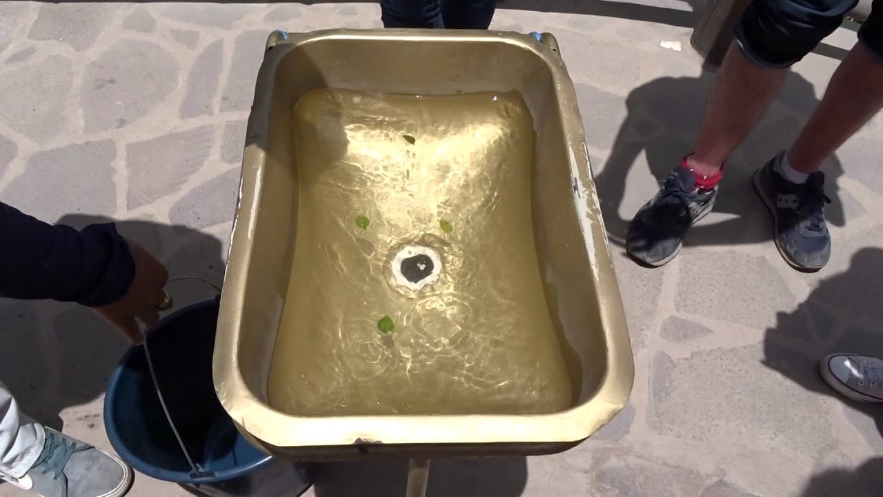 Wasserstrudel am &Auml;quator, Nord-und S&uuml;dhalbkugel