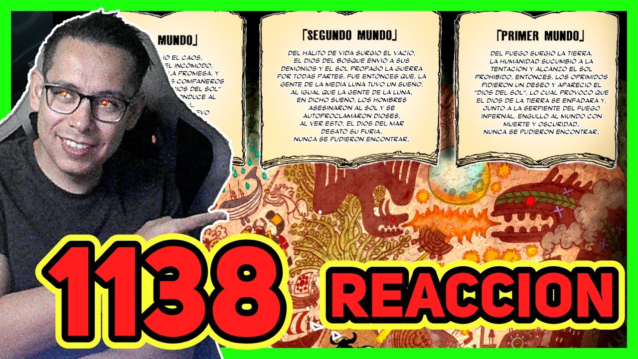 😱One Piece 1138 REACCION - el MEJOR CAPIULO DE ONE PIECE EN TODA LA HISTORIA